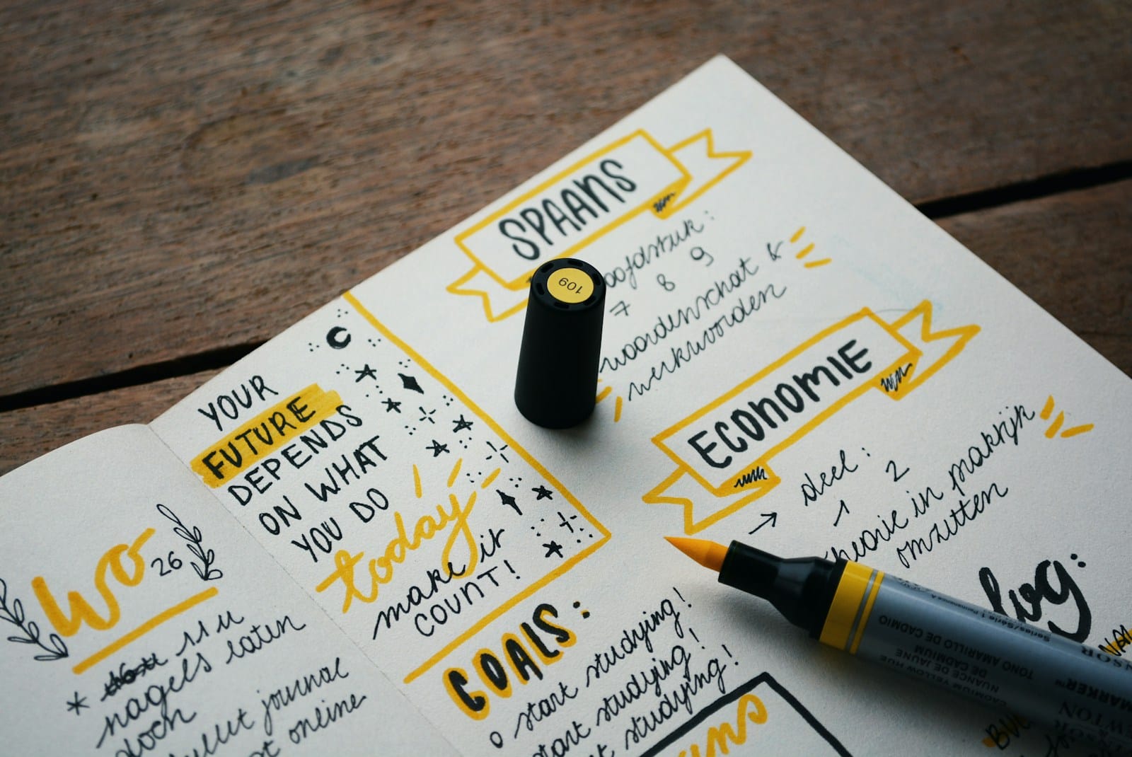 bulletjournal selbstständige